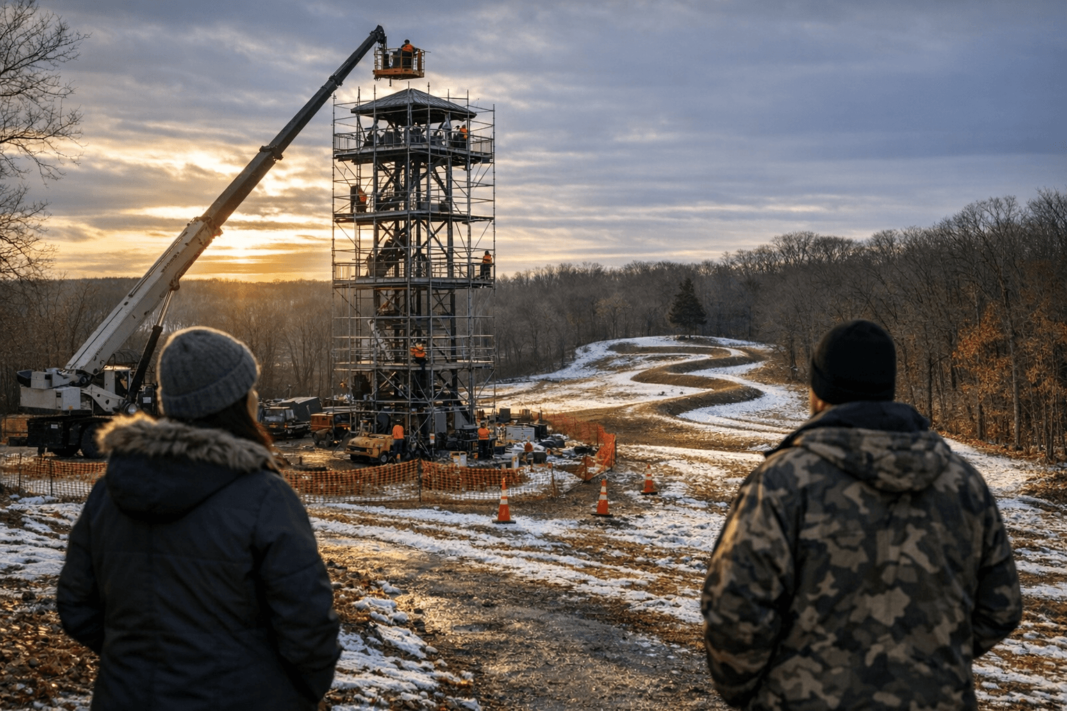 Serpent Mound Announces Winter Hours and Tower Repairs
