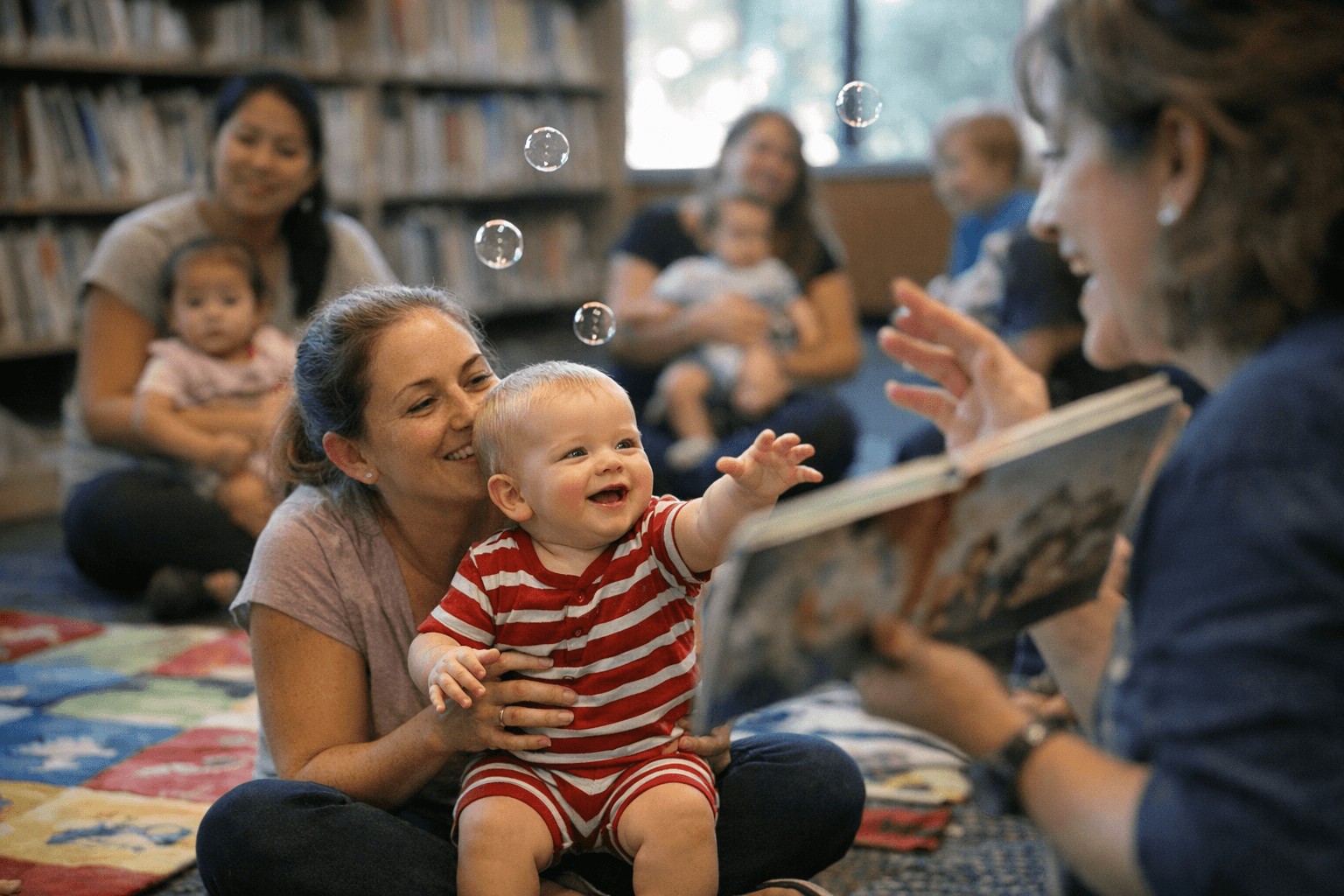 Baby Storytime at Sterling Library Supports Early Childhood Development