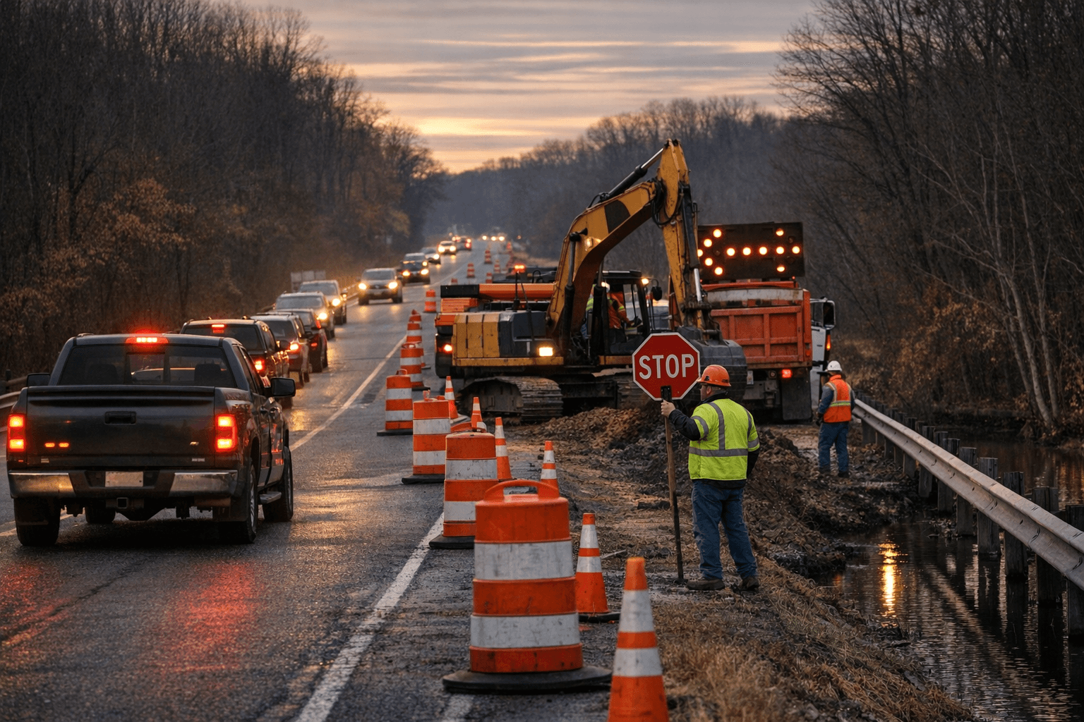 Lane Closure on State Road 56 Near Jasper Begins December 1