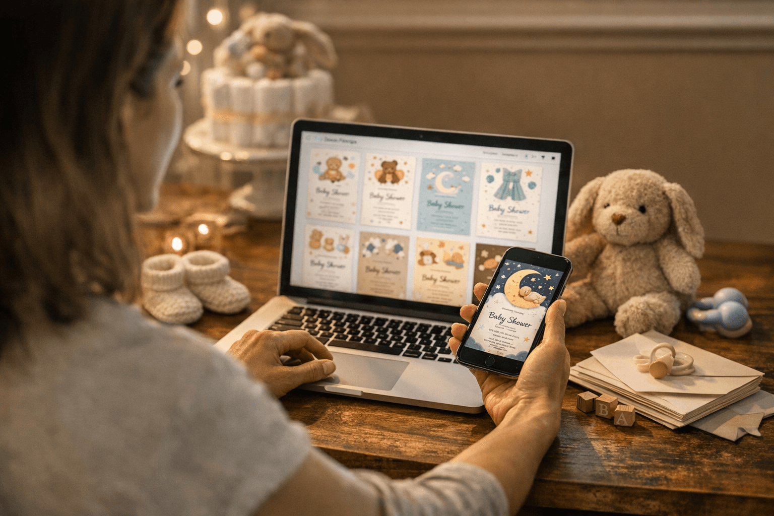 Free Online Baby Shower Invitations Available at Greetings Island and Evite