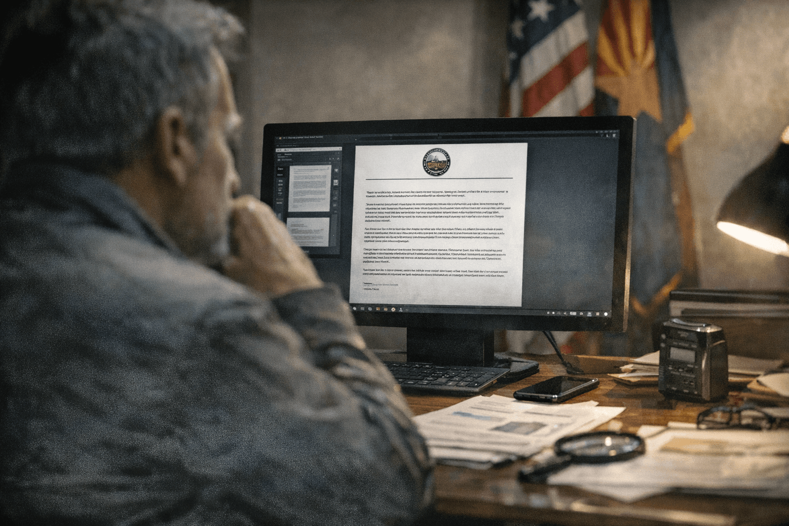 Eagar Publishes Press Release as Image, Raises Transparency Questions