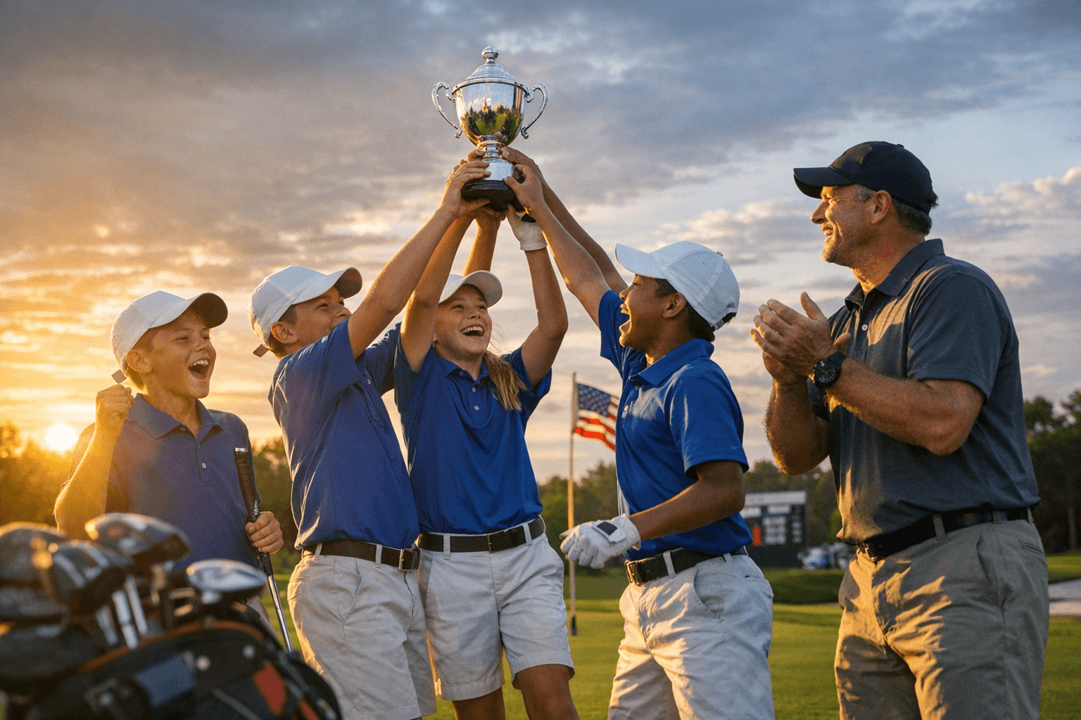 Wake County Youth Team Competes for National Junior Golf Title