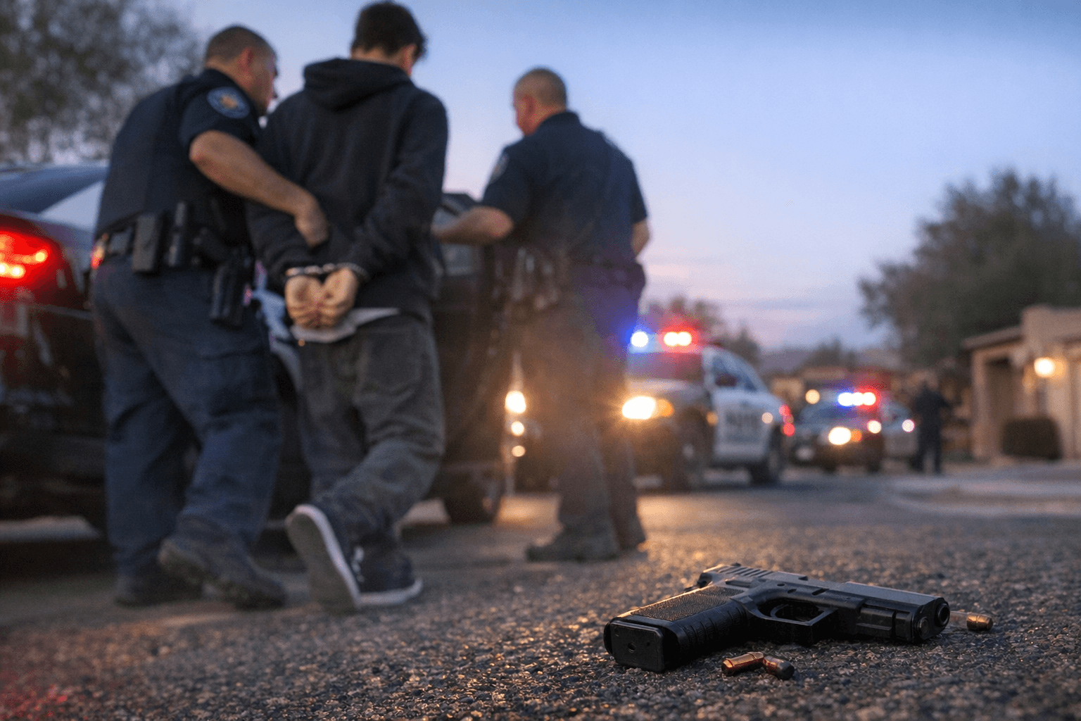 Juvenile Arrested in Corrales Heights for Illegal Firearm Possession