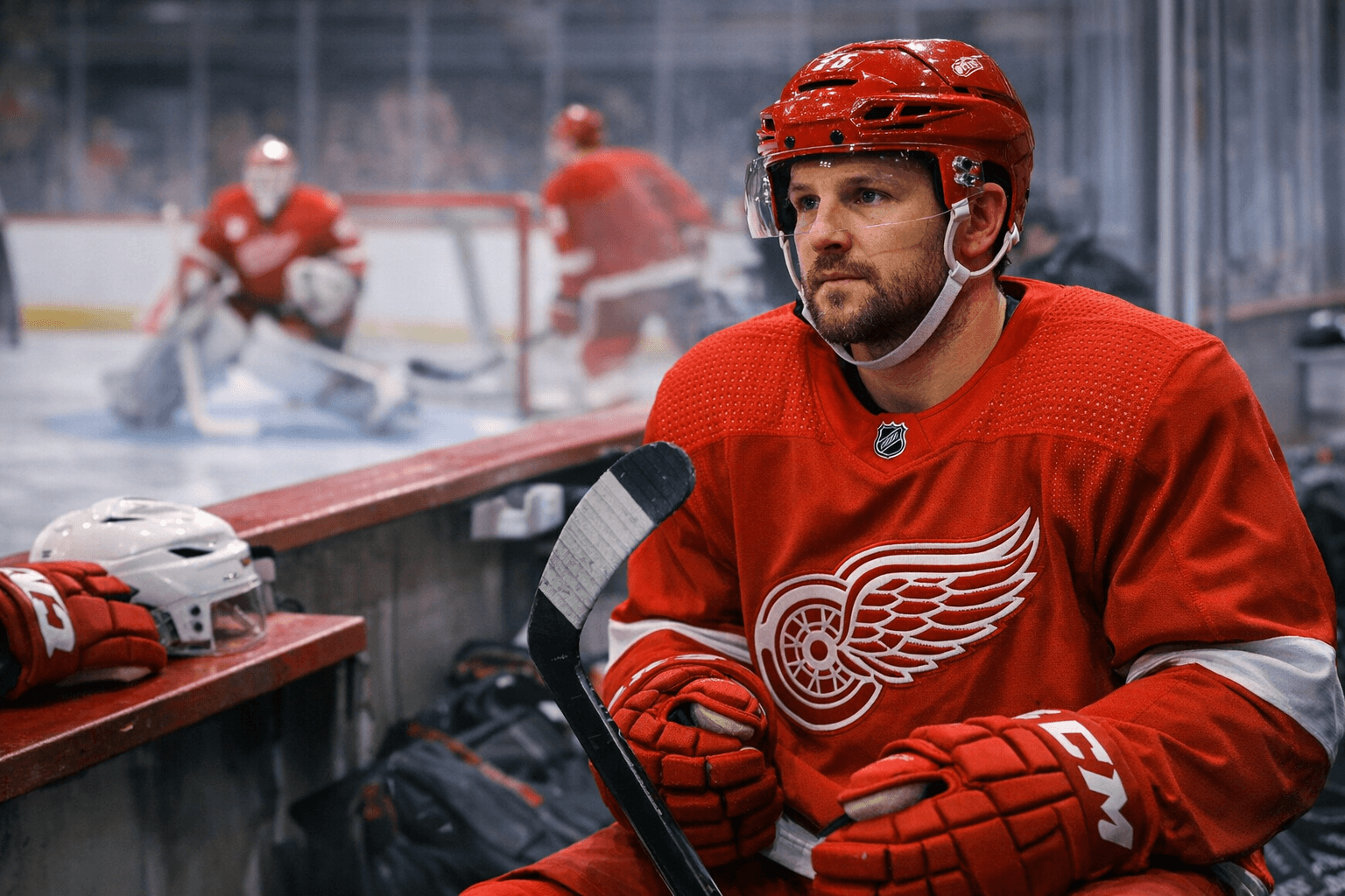 Sheldon Dries Signs Two-Year Two-Way Contract Extension with Red Wings