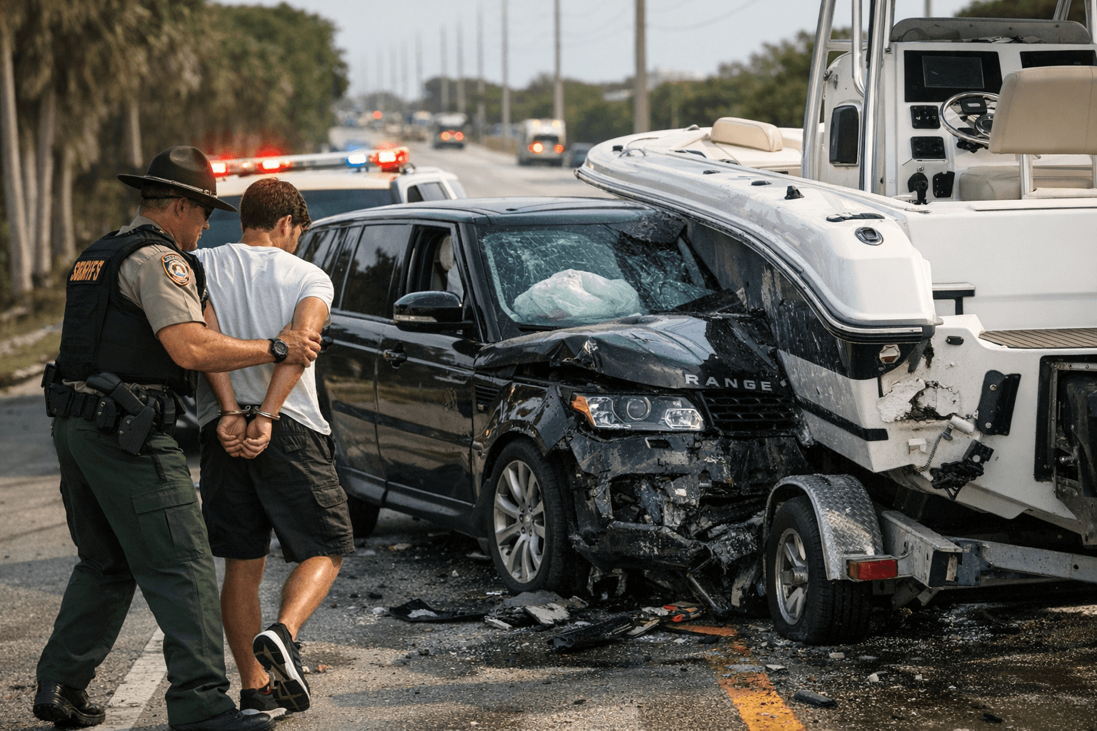 Virginia Driver Arrested After High Speed Chase Ends in Islamorada