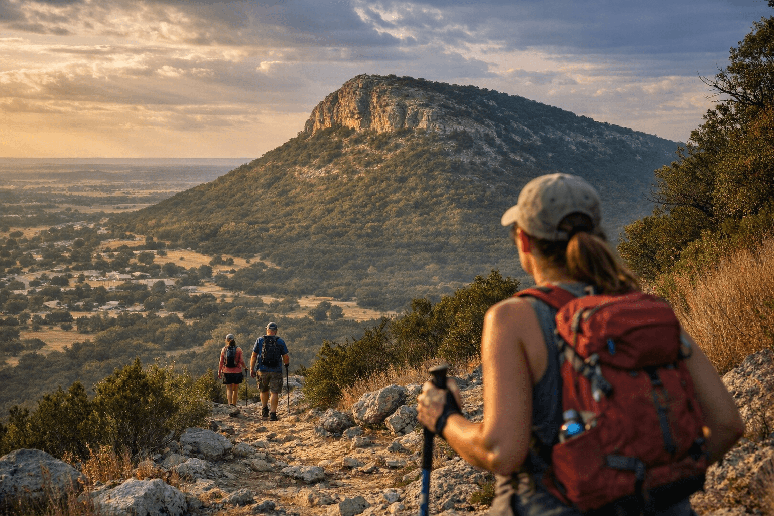 Long Mountain, a Local Landmark, Shapes Access to Outdoor Health