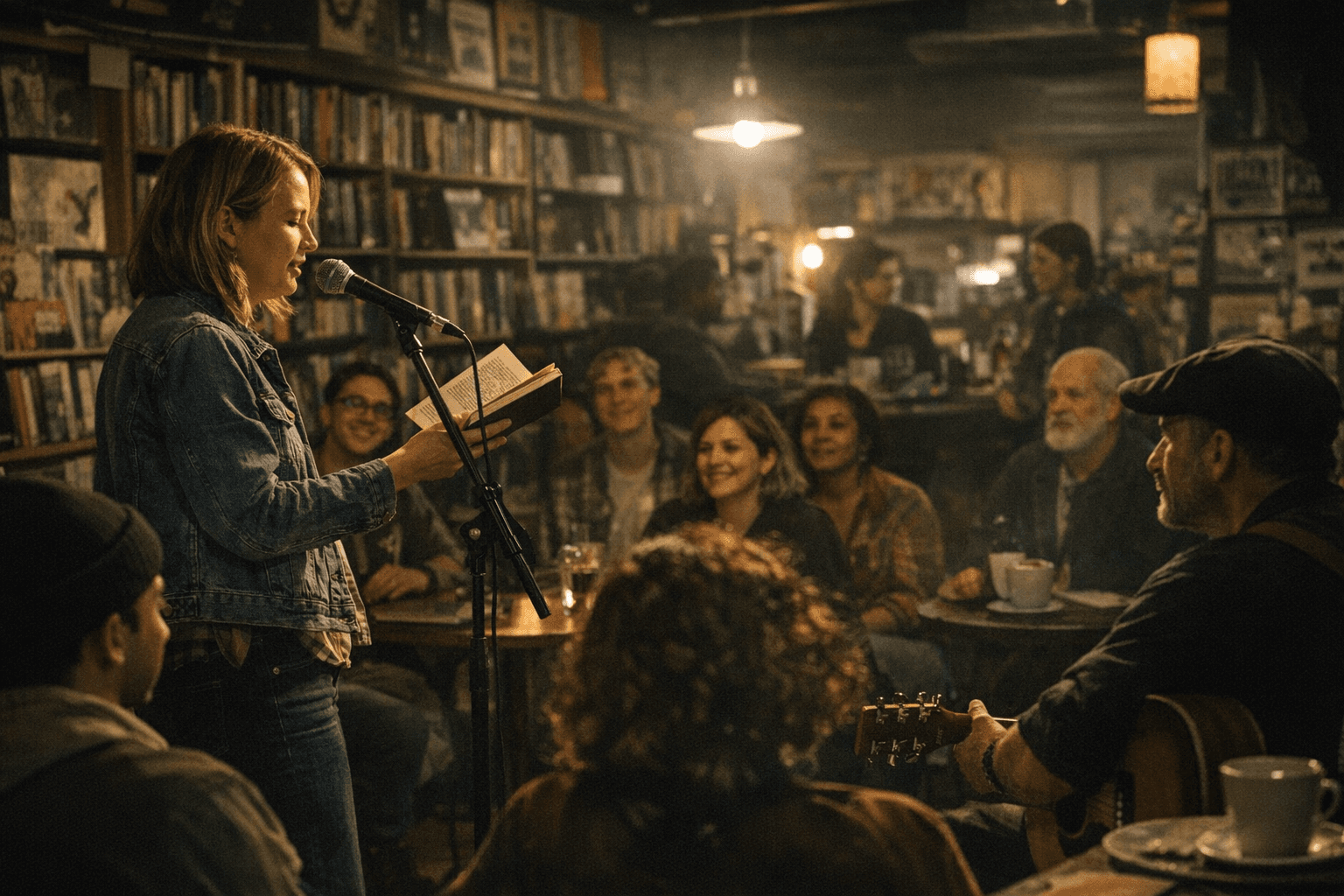 Second Saturdays Open Mic at Mutiny Strengthens Community Creative Life