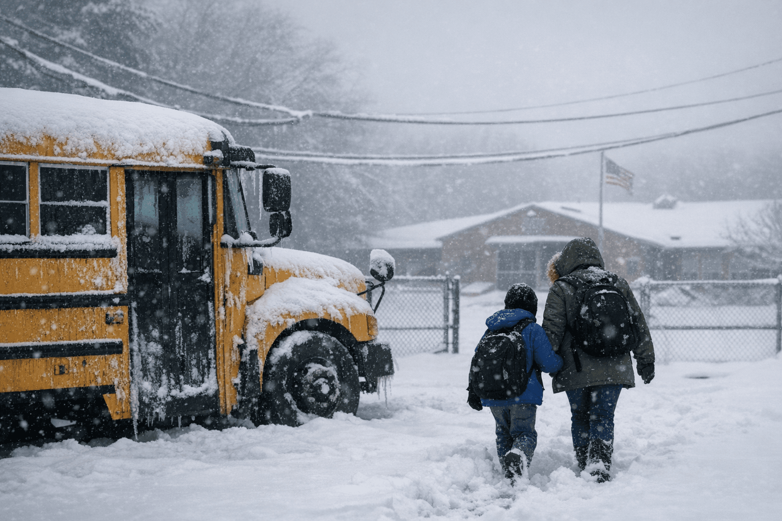 Winter Storm Shuts Nearly Half of Mississippi Schools; Quitman Closed