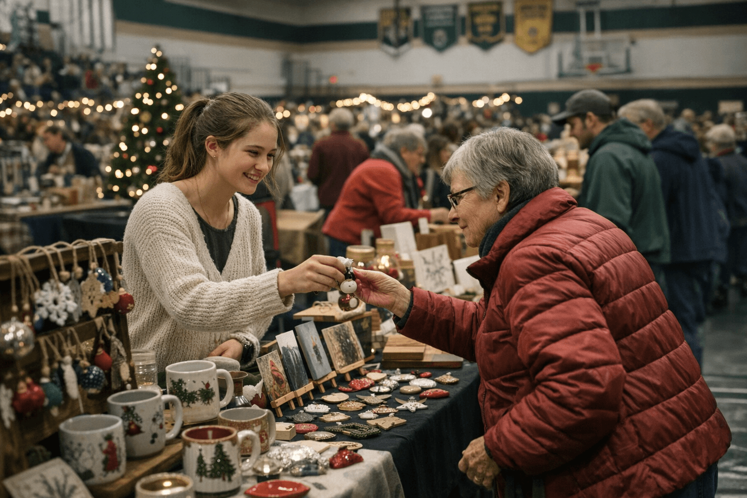 Traverse City West Hosts Holiday Art & Craft Show Supporting Students