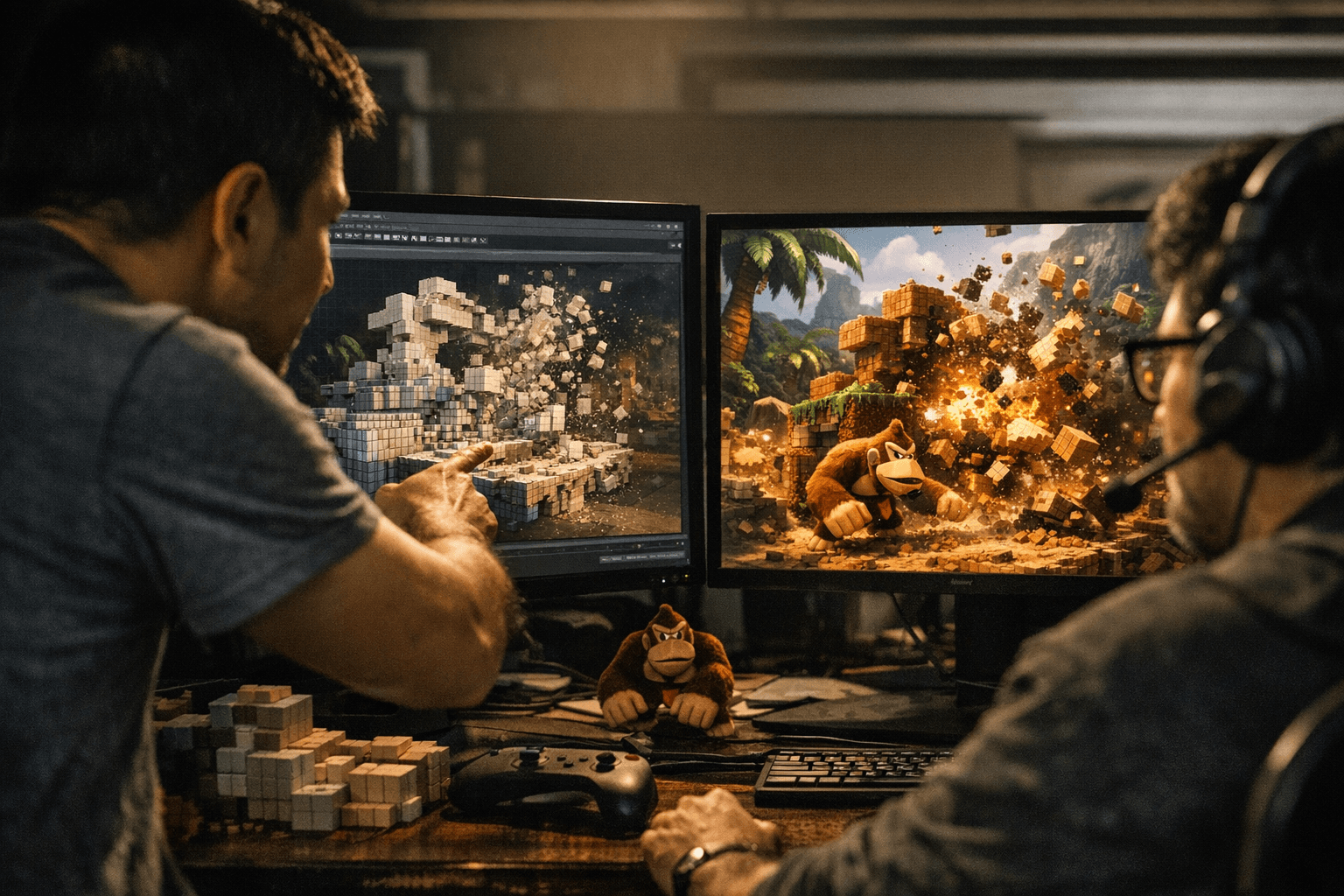 Nintendo Engineers Reveal How Donkey Kong Bananza Recycles Assets for Voxel Destruction