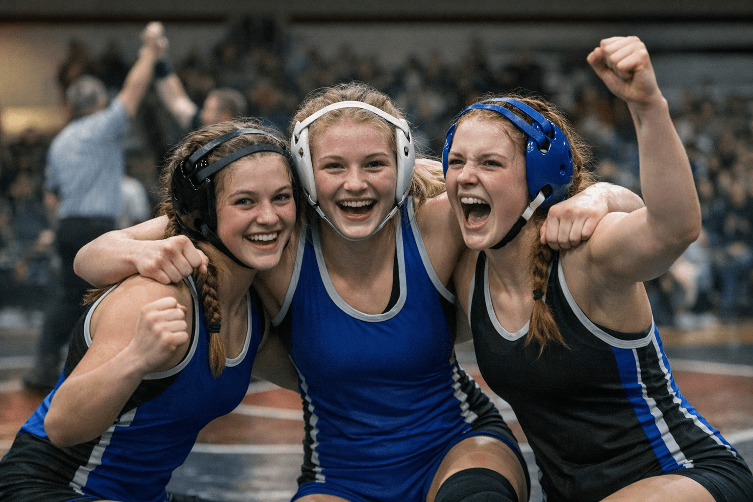 Three Bemidji High Girls Qualify for State at Section 8 Wrestling Finals