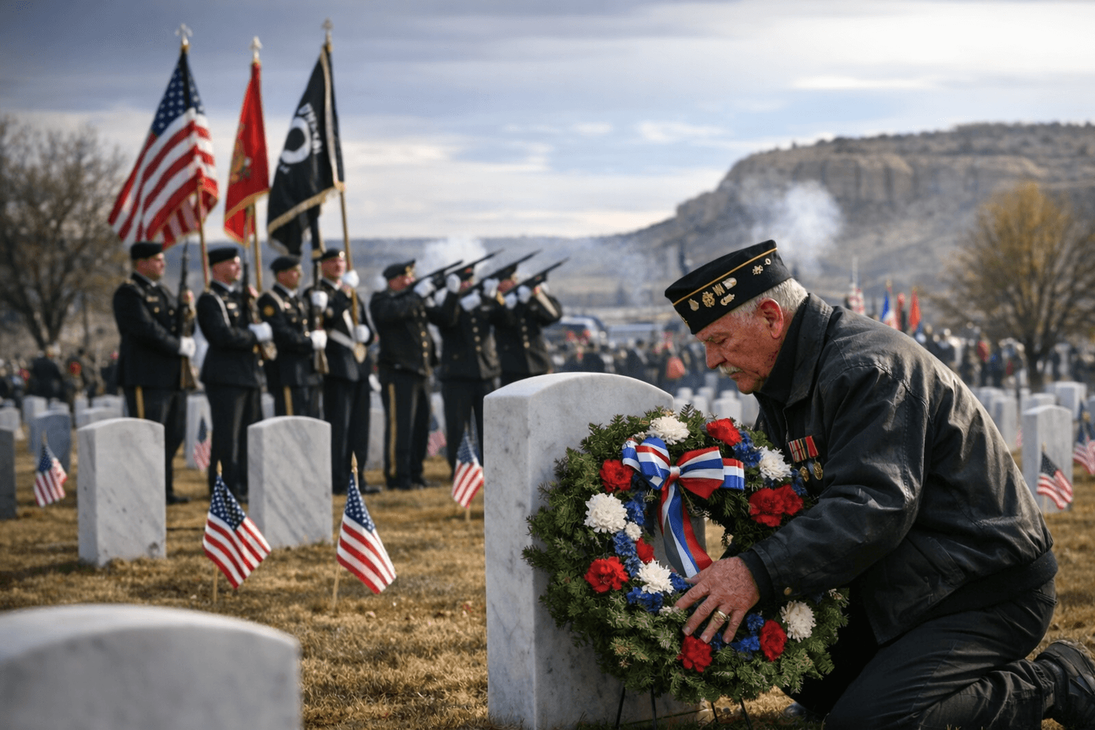 Gallup Honors Veterans with Wreath-Laying, Parade, Downtown Ceremony