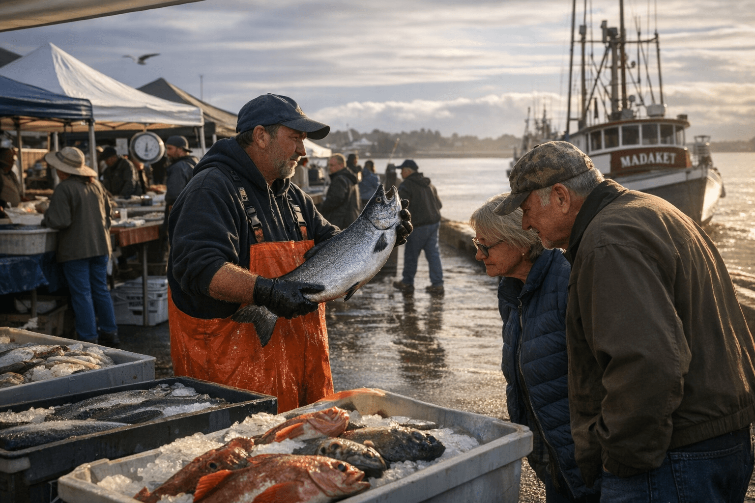 Humboldt Dockside Market Returns, Connecting Fishers And Community Through November