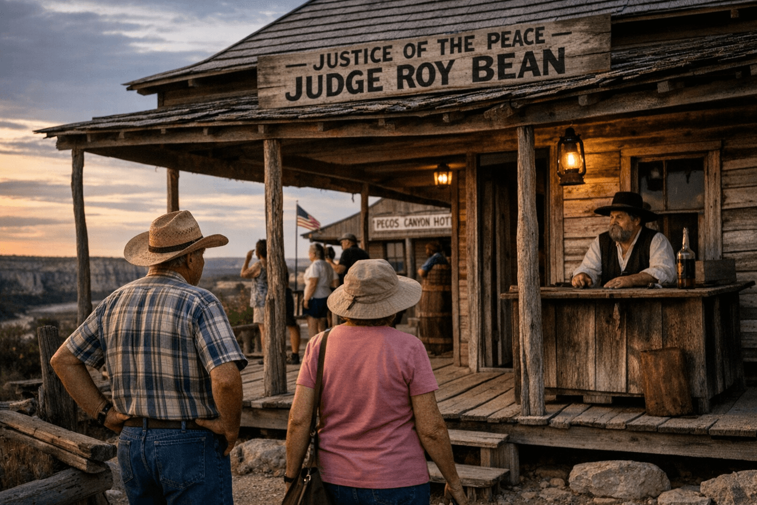 Langtry and Judge Roy Bean Center Anchor Val Verde Heritage Tourism