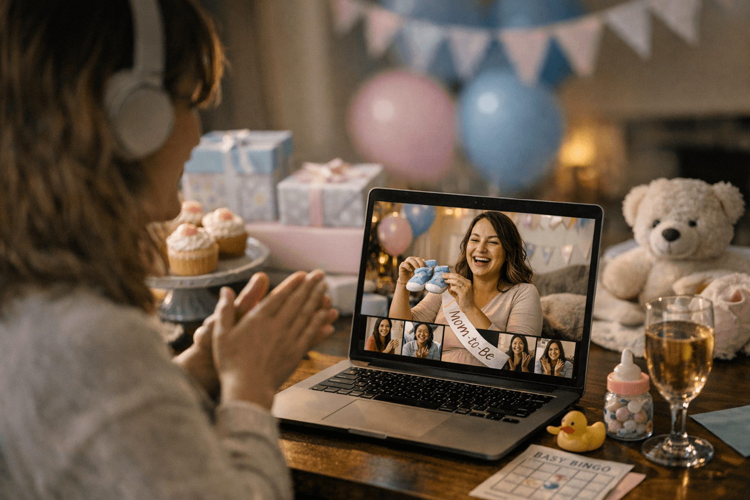How to Host an Engaging Virtual Baby Shower With Games and Activities