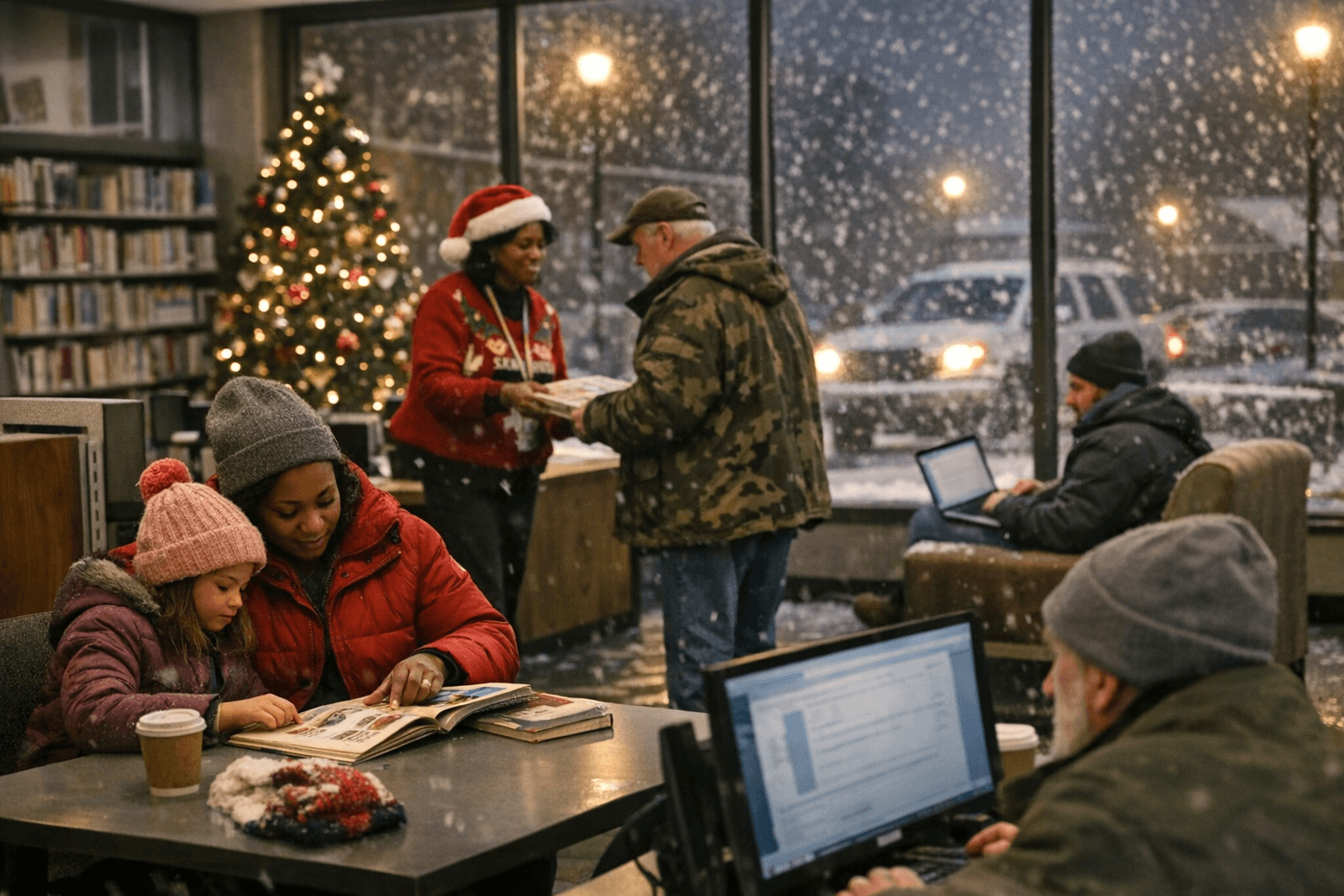 How Guilford County Libraries Serve Residents During Winter and Holidays