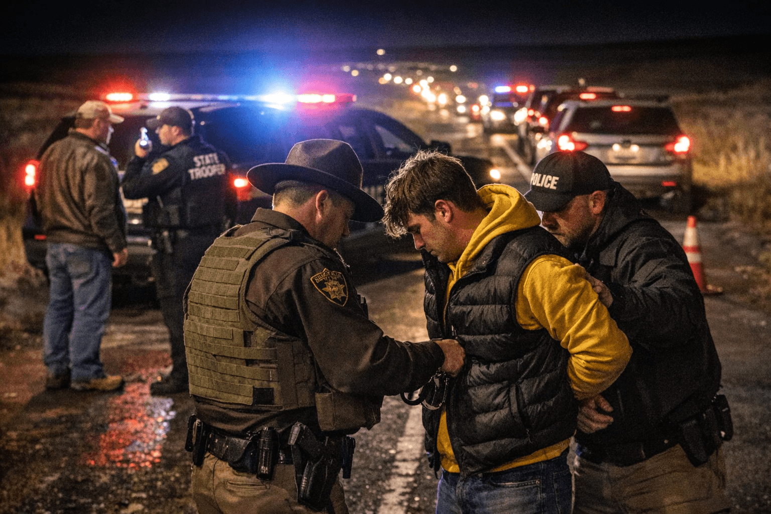 Officers Make 33 Arrests During Border War Traffic Operation
