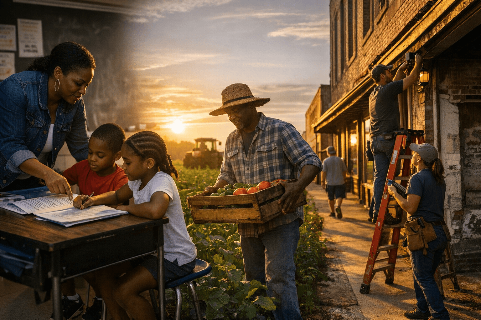 Marks Project Advances Education, Agriculture, and Downtown Revitalization in Quitman County