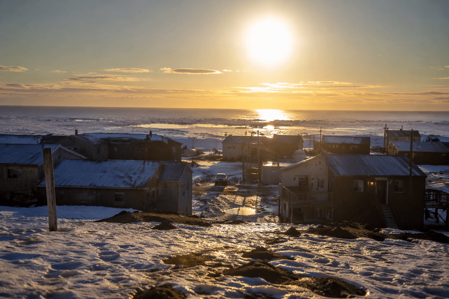 Utqiagvik enters midnight sun season, daylight lasts until August 2