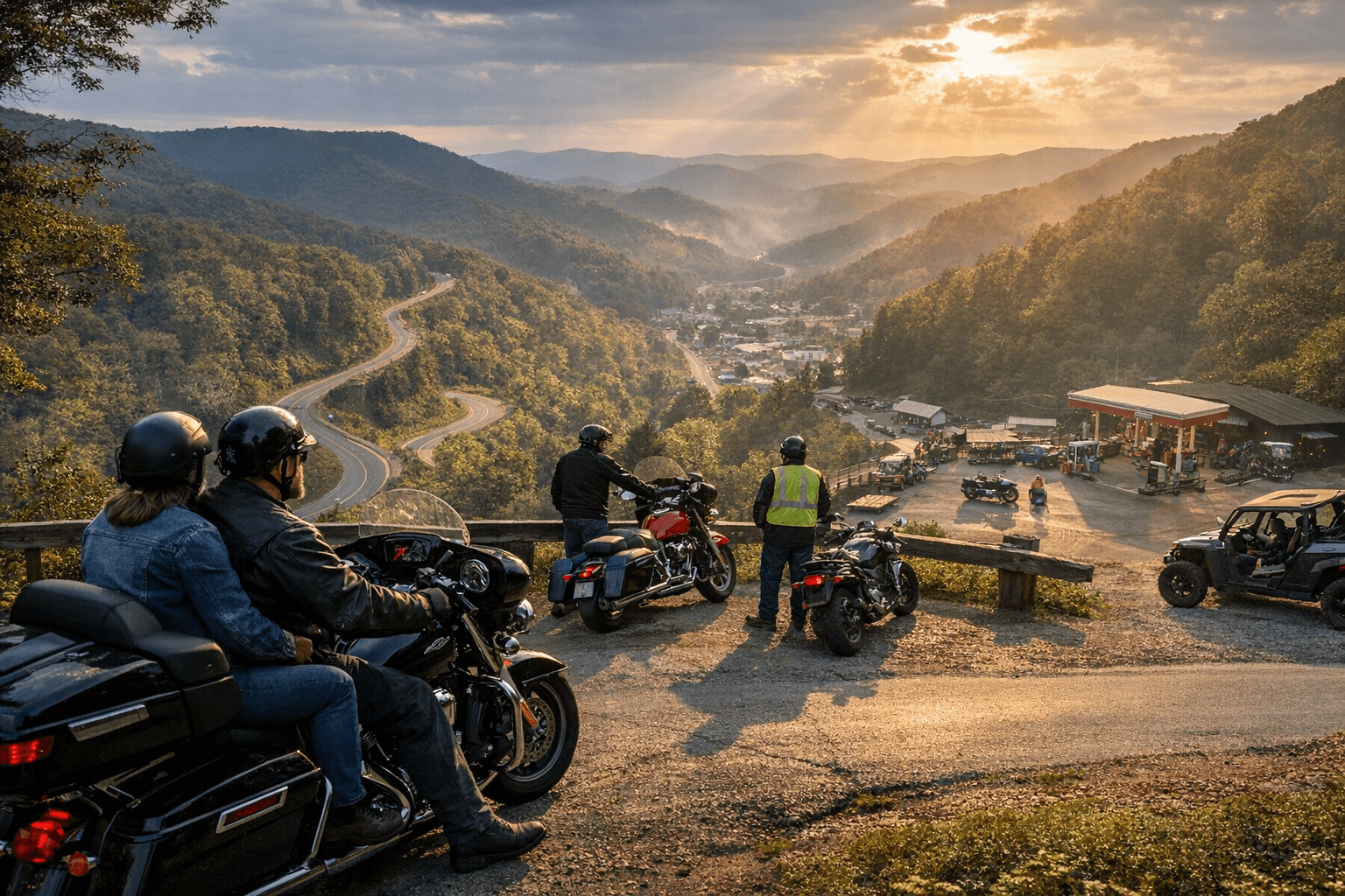 Head of the Dragon Route Boosts McDowell County Year-Round Tourism