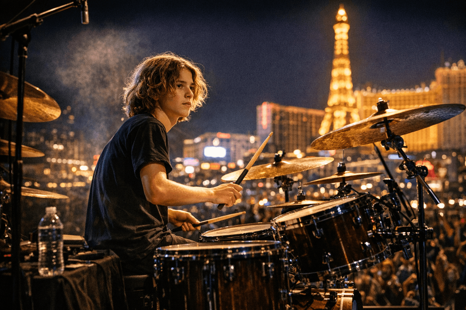 16-Year-Old Luca B Drums Building Global Profile From Australia to Las Vegas