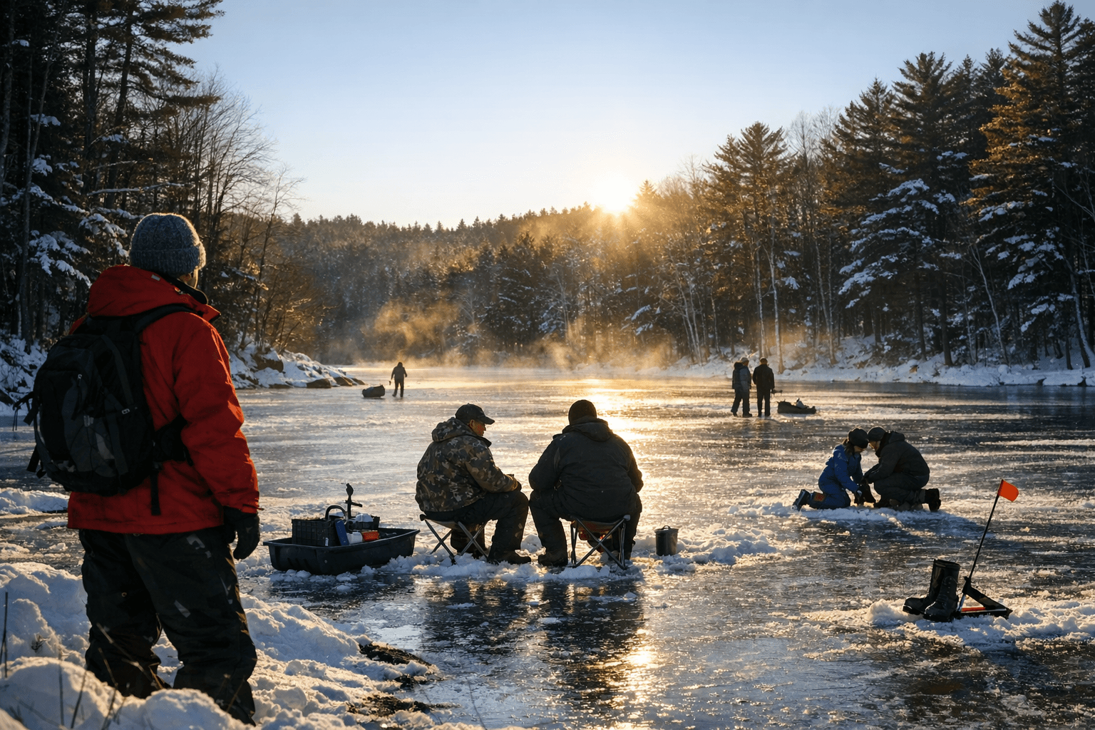 Butterfield Pond Offers Low-Risk Winter Recreation, Raises Policy Questions