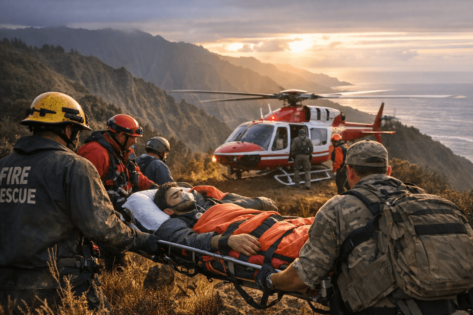 Rescue of Hunter on Makaha Ridge Highlights Emergency Response Needs