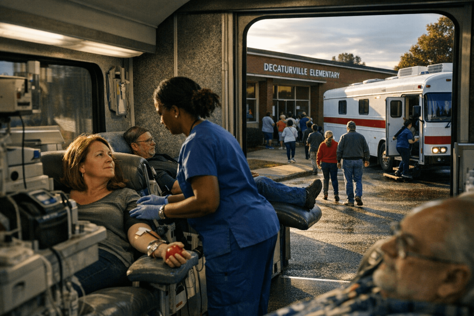 Lifeline Mobile Blood Drive Stops at Decaturville Elementary Ahead of Holidays