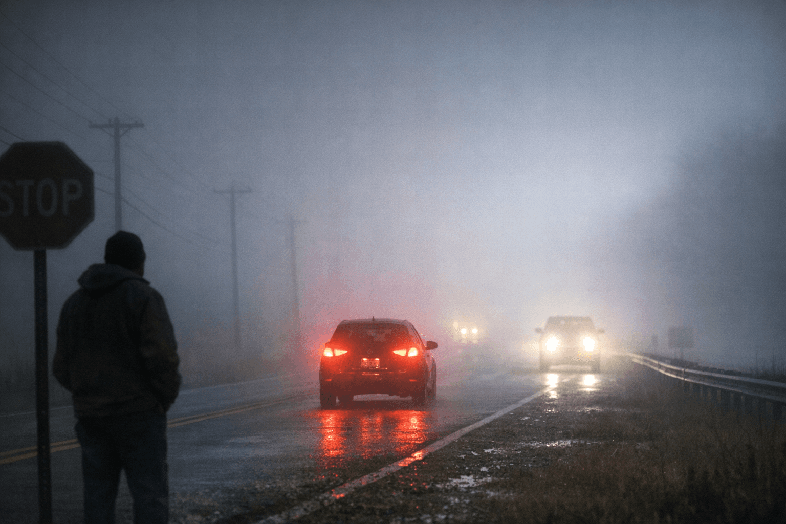 Dense fog advisory affected Quitman County, created hazardous driving conditions