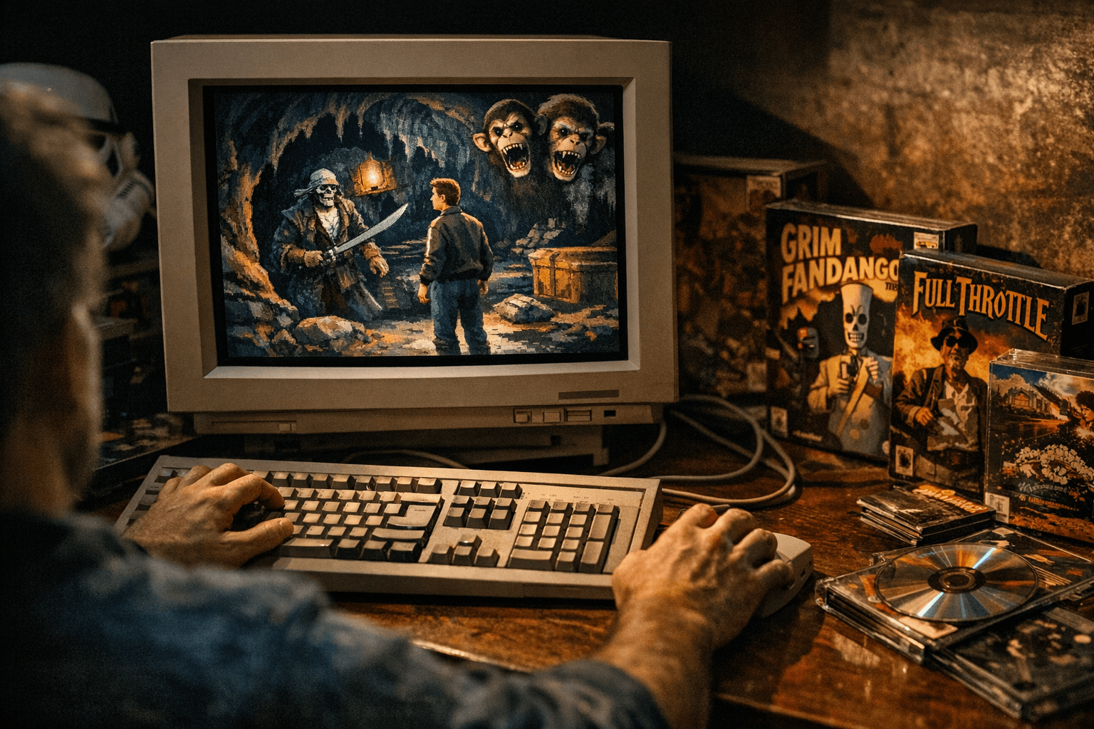 Aaron Giles' DREAMM 4.0 Adds Late-90s Lucasfilm and LucasArts Support