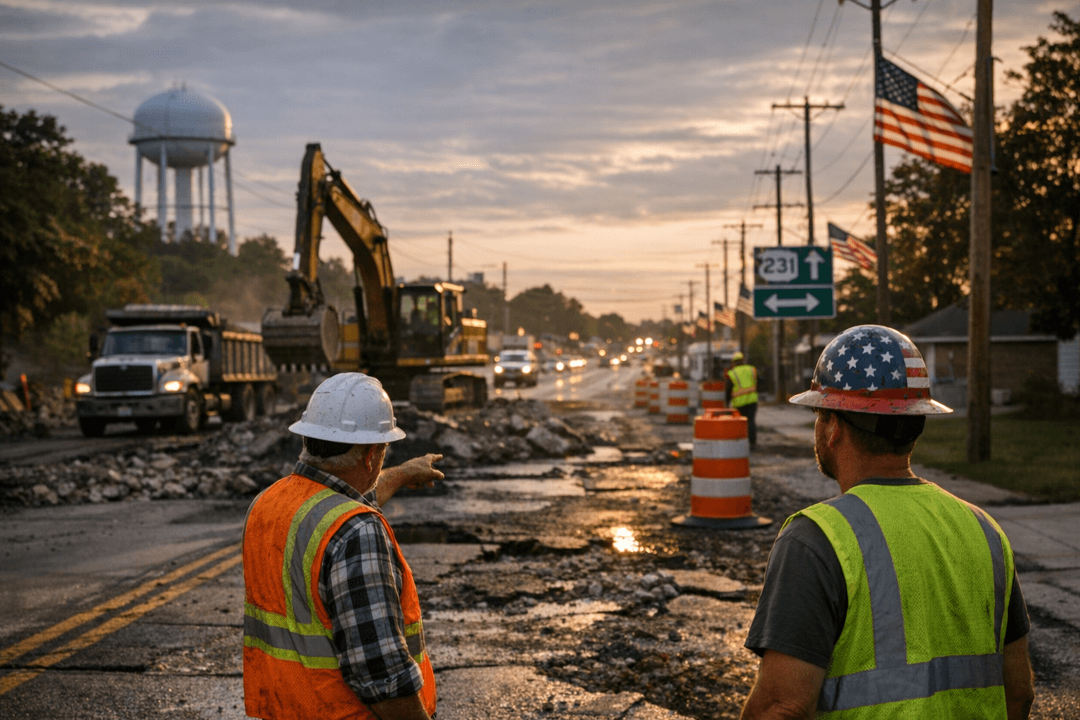 Huntingburg Awarded $2.268M to Rebuild Veterans Parkway, Dubois Among Recipients