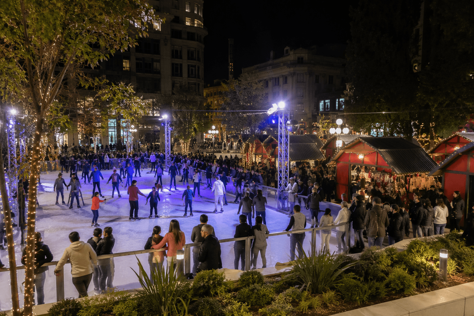 Mariposa Plaza reopens after $4.3 million renovation, Winter Village set to debut