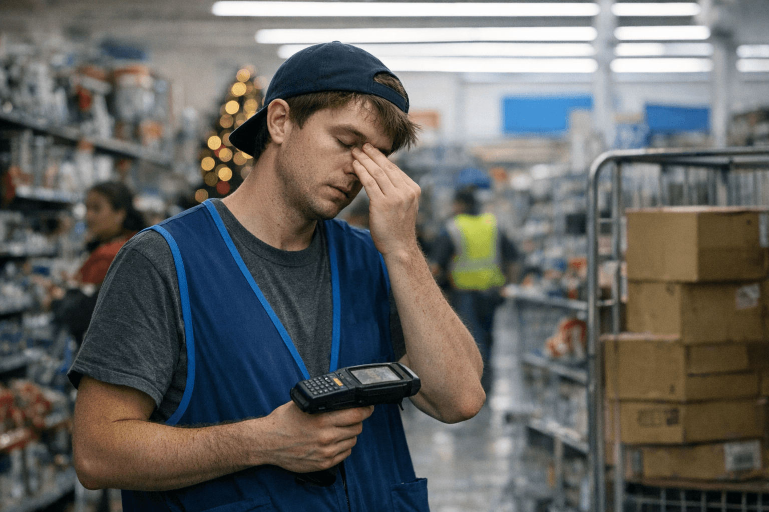 New Walmart Hire Scheduled For 40 Hours, Eight Days In Row