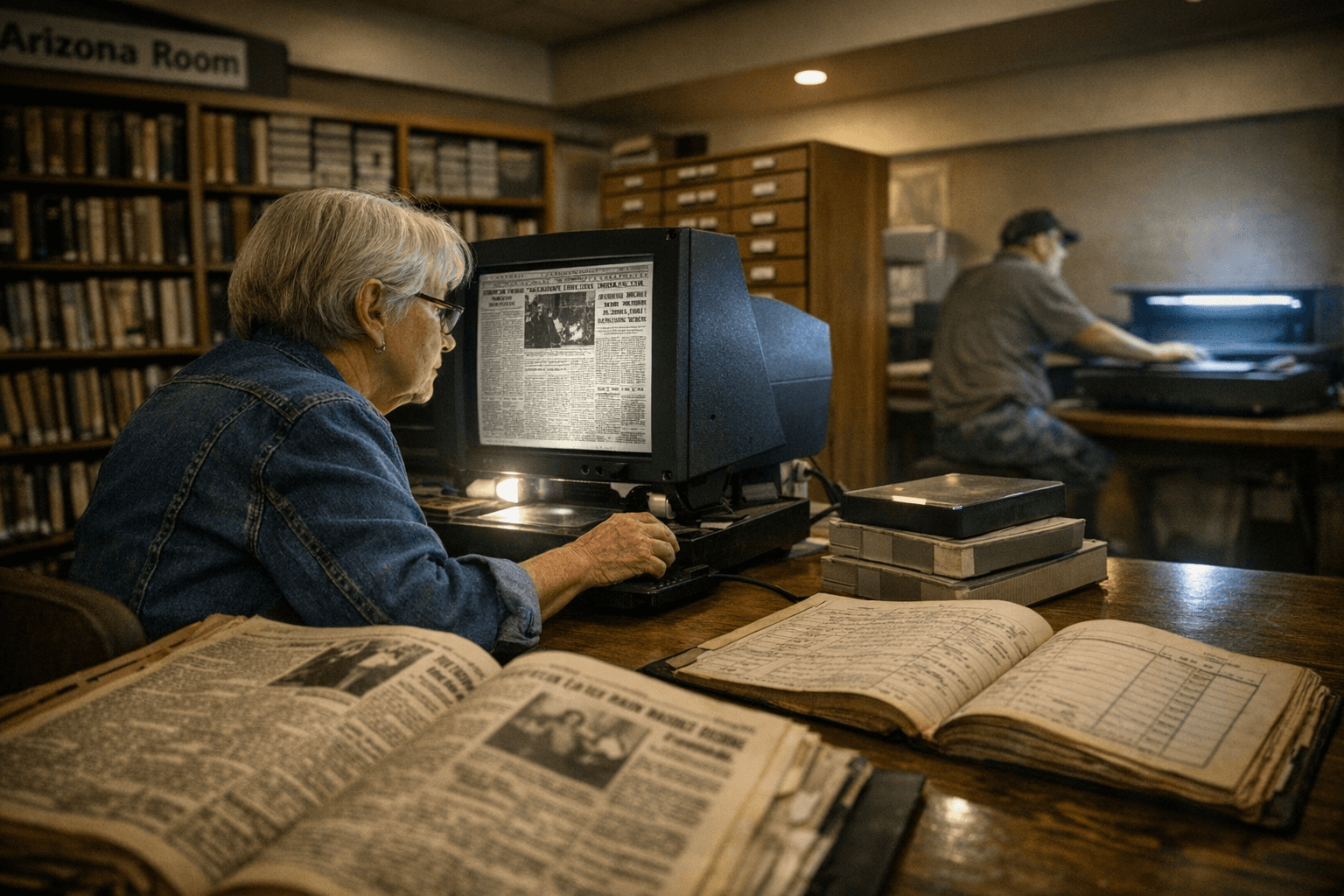 Yuma Main Library Expands Access to Historical Newspapers and Records