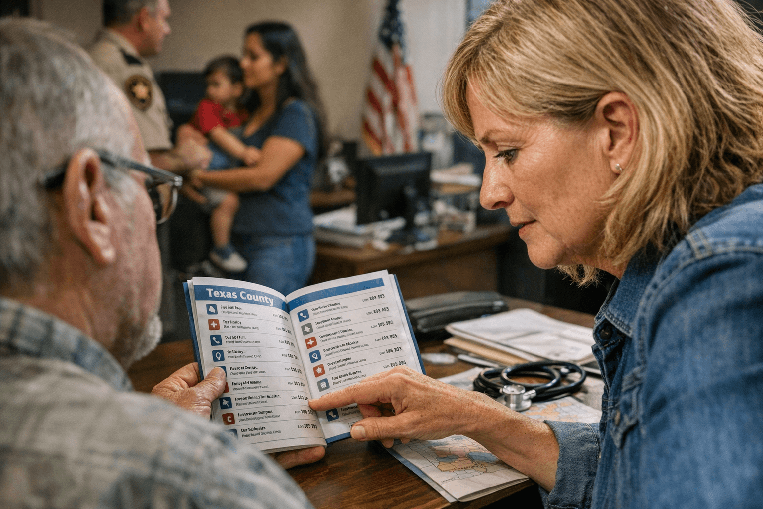 Local Reference Compiles Texas County Services for Residents