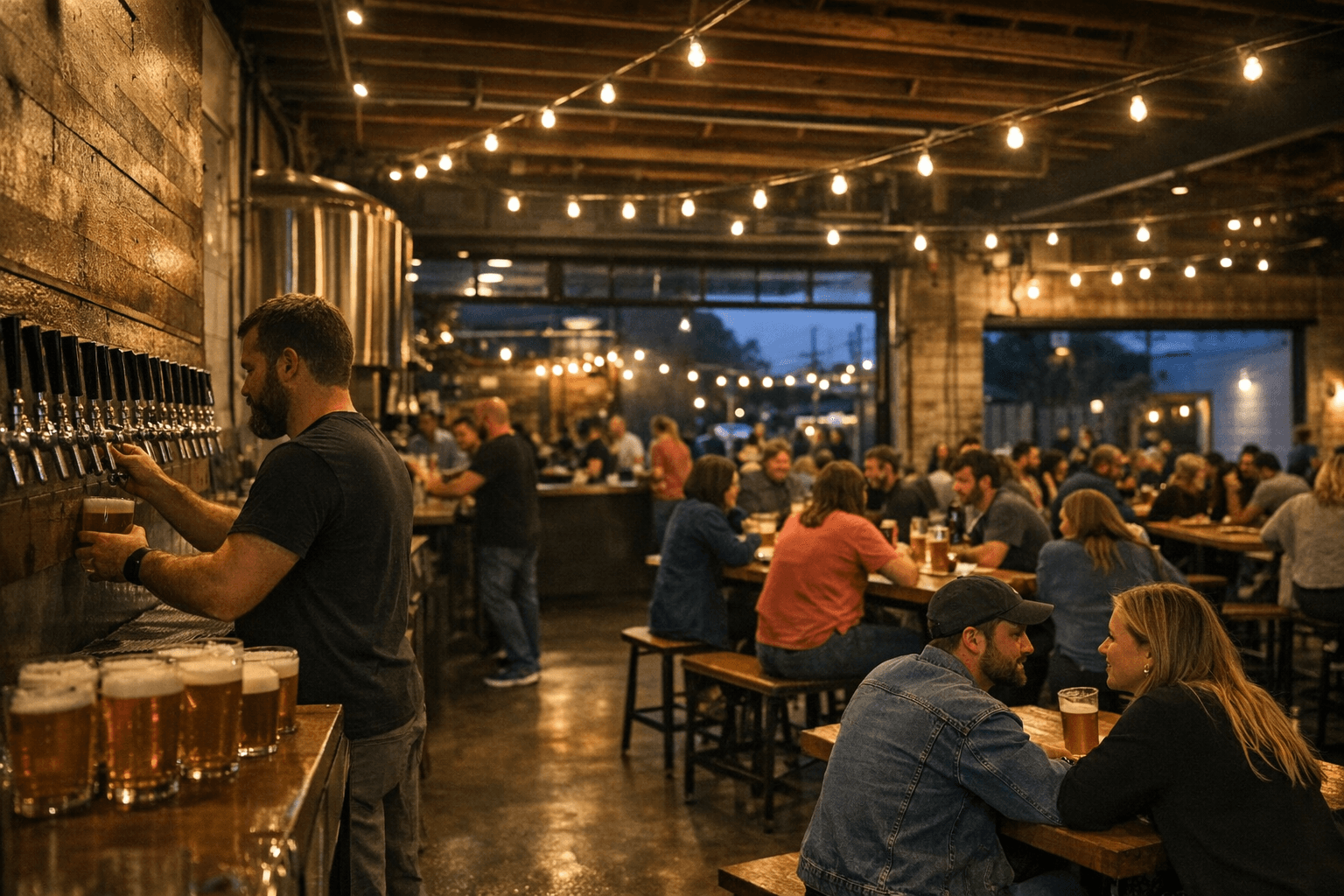 New craft beer hall opens in Five Points, more restaurants arrive
