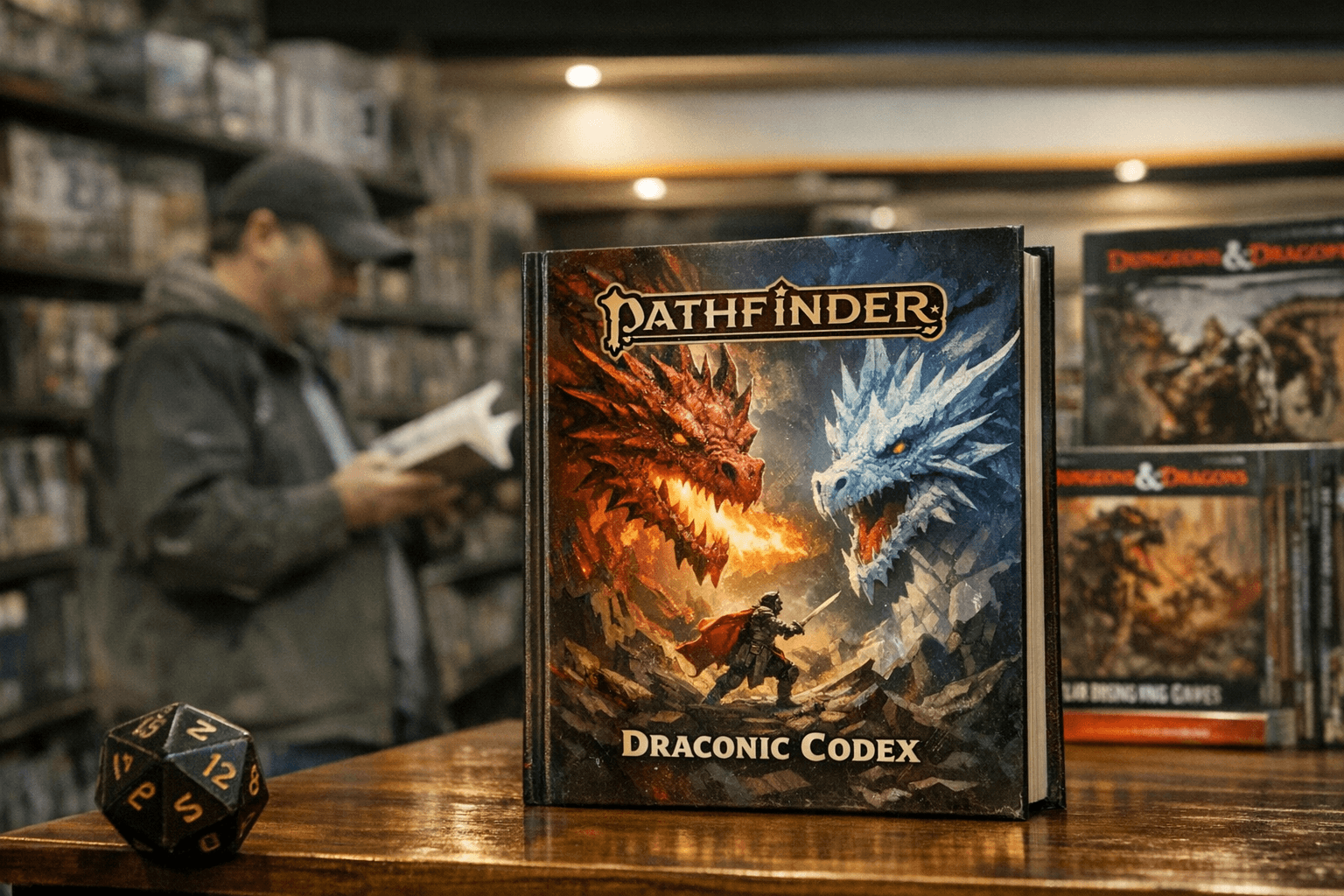 Books A Million Listing Confirms Pathfinder Draconic Codex Release
