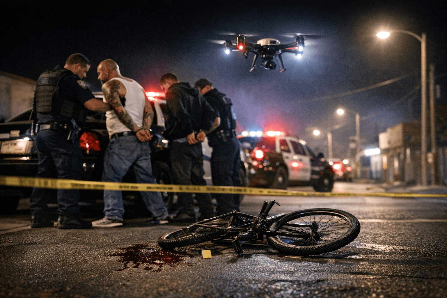 Two Arrested After Early Morning Stabbing and Bicycle Theft