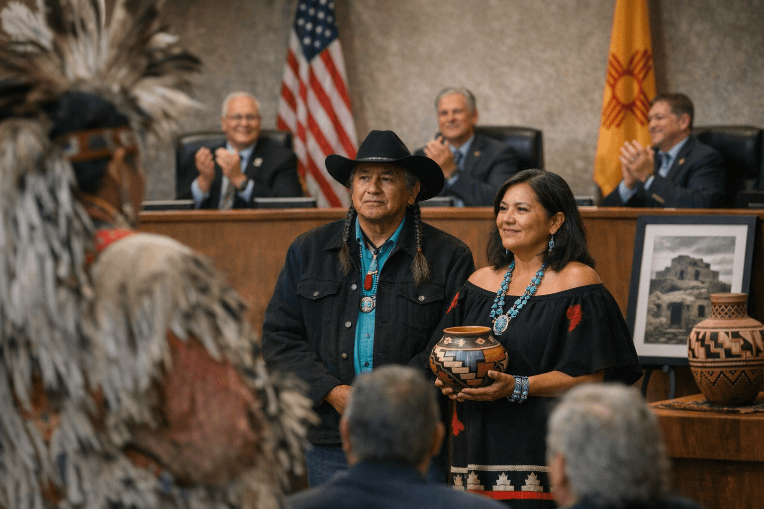 Sandoval County Declares November Native American Heritage Month, Honors Artists