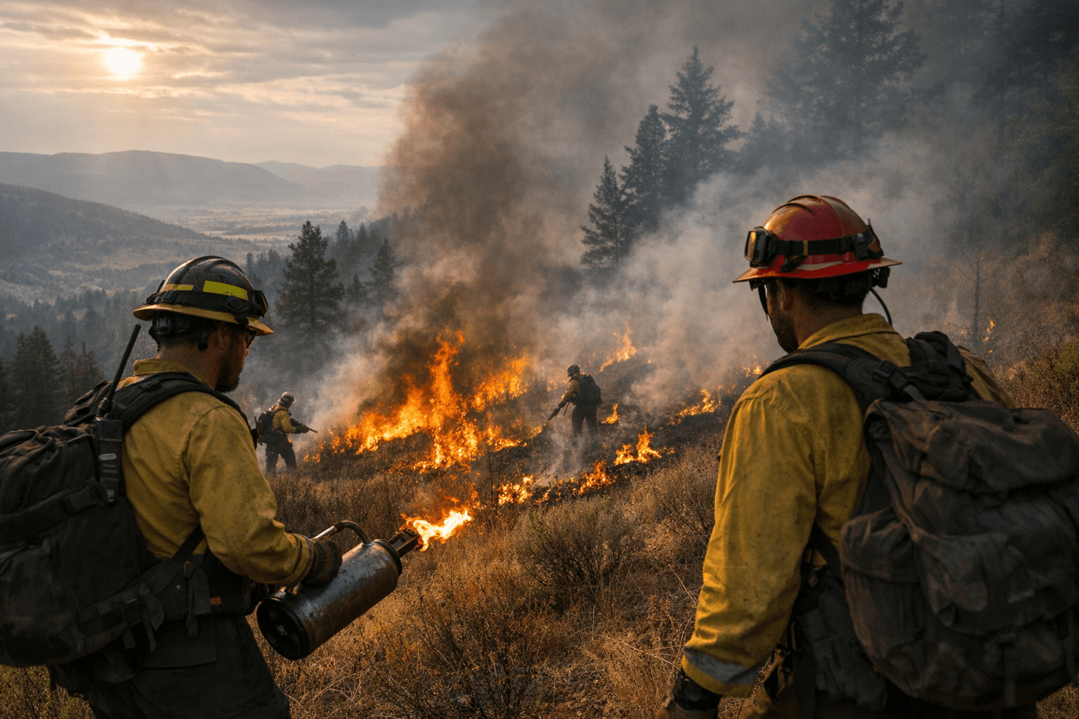 Prescribed Burns Set Near Vernon to Reduce Wildfire Risk