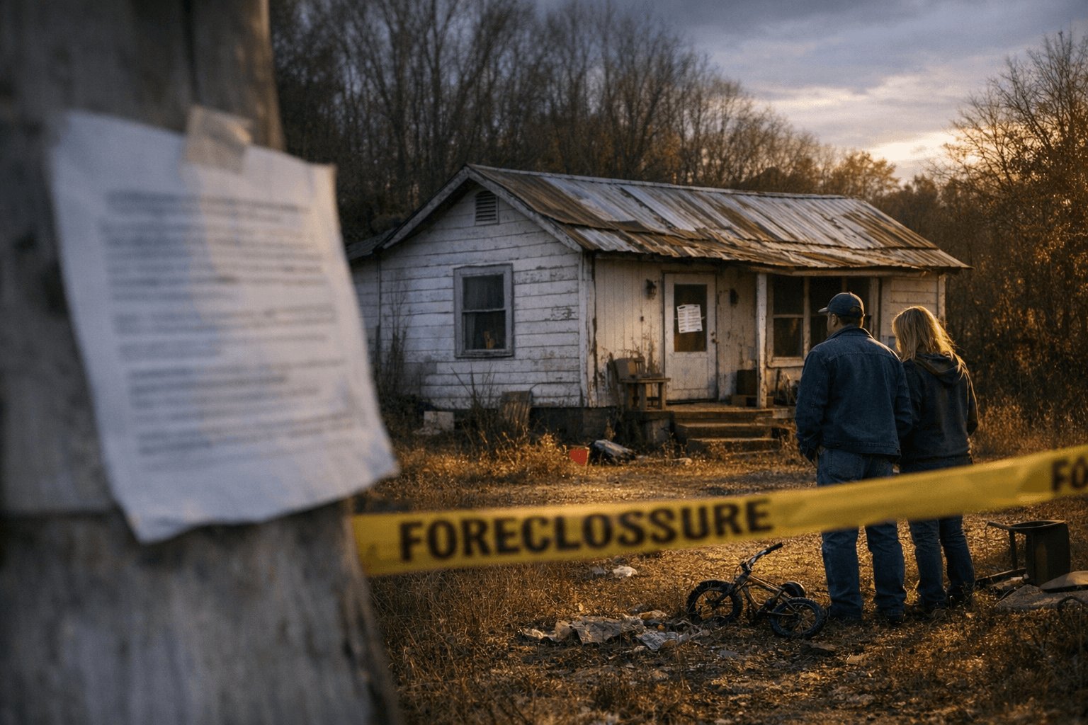 Foreclosure Notice Filed for Property on Pentecostal Campground Road