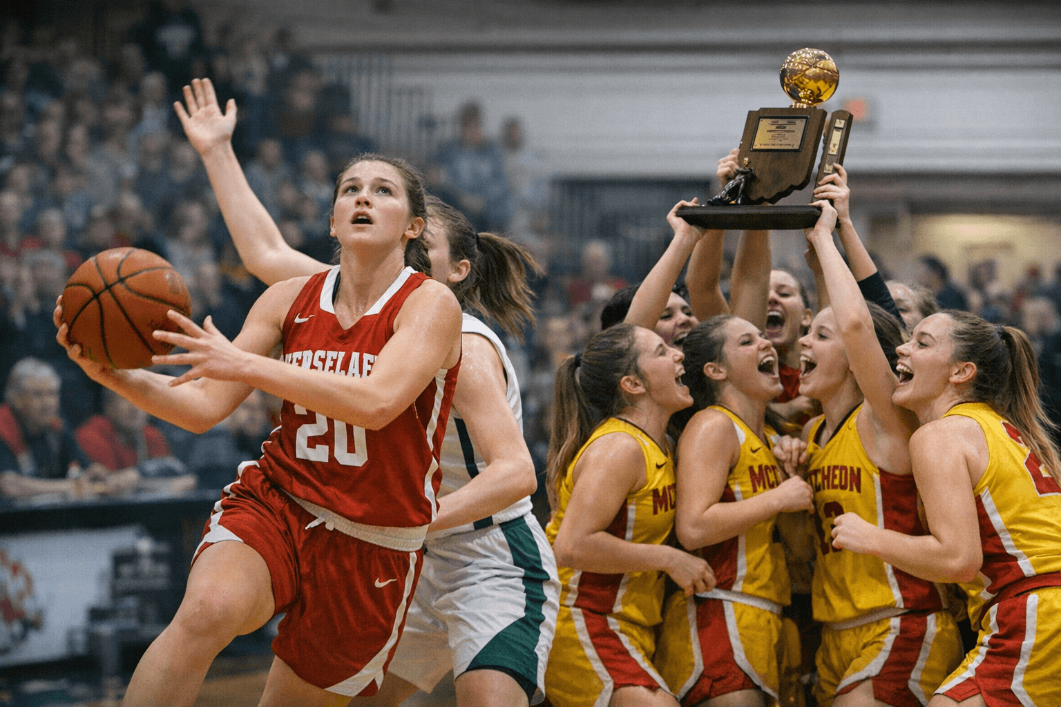 Courtney Mathew's 20 Lifts Rensselaer Central; McCutcheon Girls Capture Sectional Titles