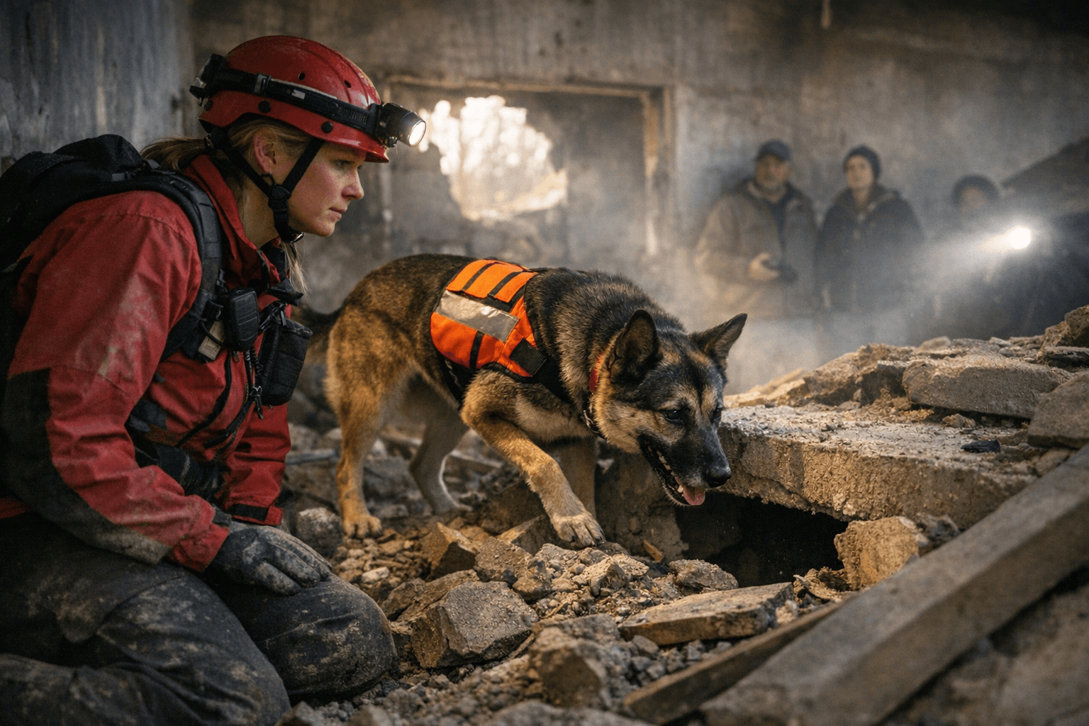 Rescue Dog Demonstration Highlights Local Search and Rescue Efforts