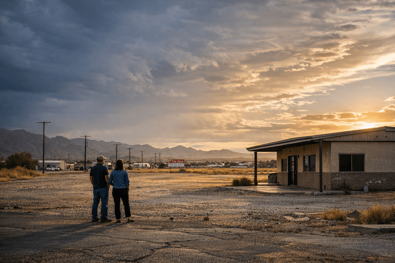 Large Parker Commercial Parcel Listed, 7.47 Acres With Building