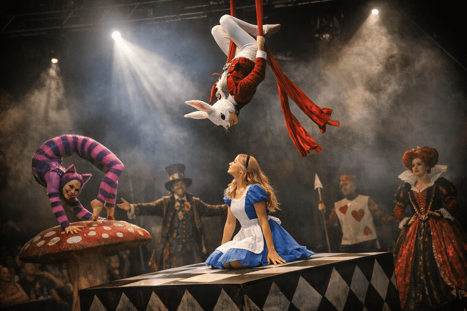 Circus of Alice Performs in Pahrump March 2 with Acrobatics, Aerial Acts