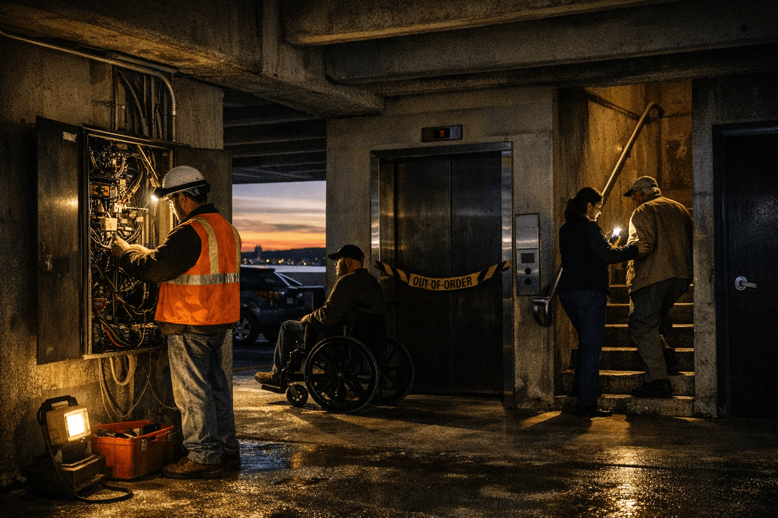 Traverse City Completes Planned Electrical Upgrade at Hardy Parking