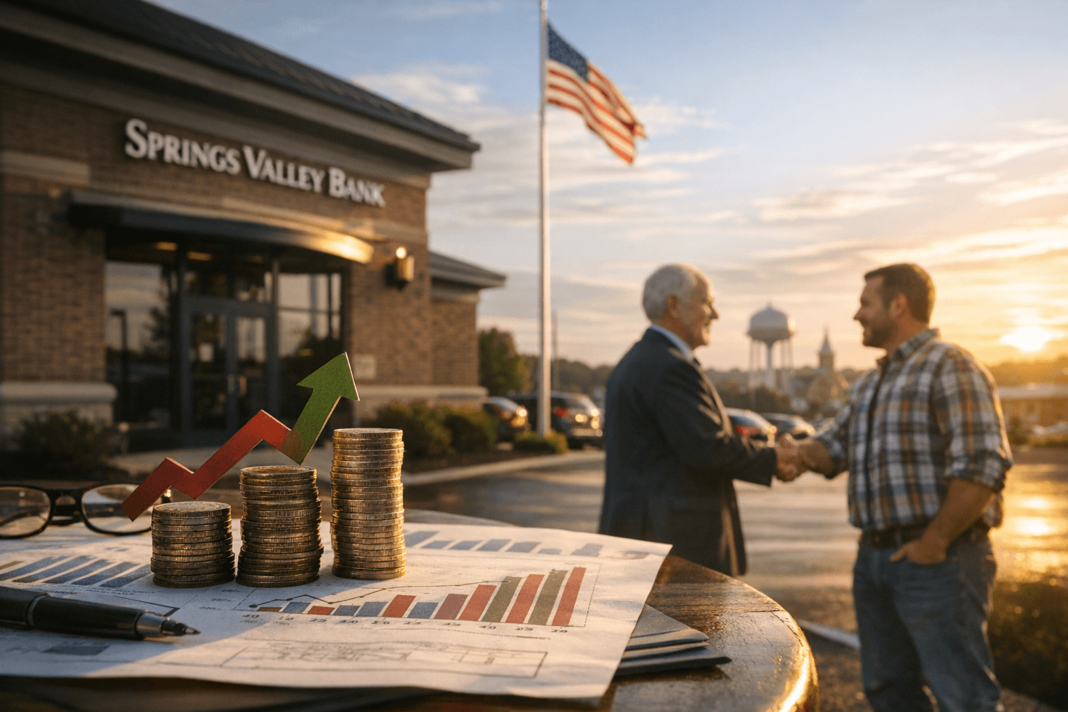 Springs Valley Bank Posts Strong Profit Growth, Boost for Local Economy