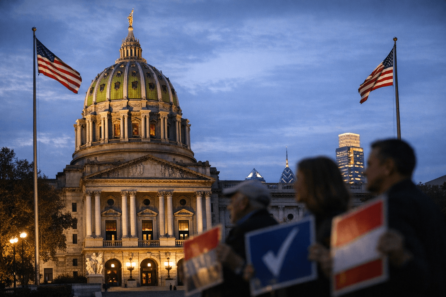 Pennsylvania Supreme Court Retention Fight Could Reshape 2028 Election