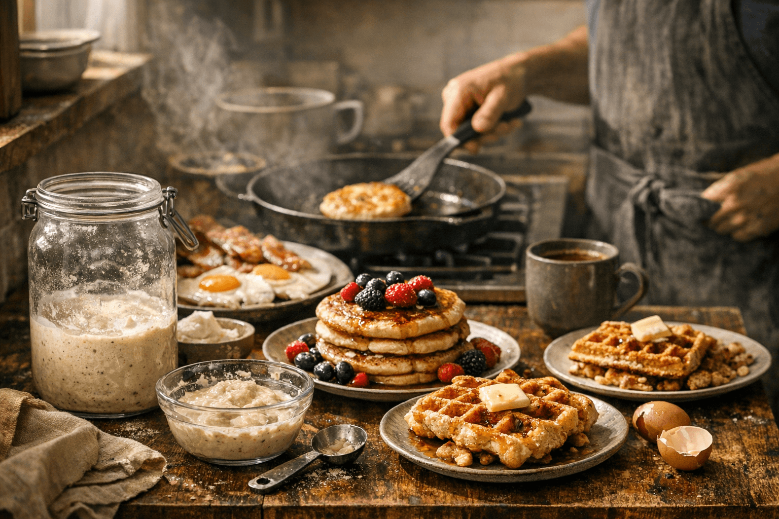 31 Sourdough Discard Breakfast Recipes Transform Leftover Starter into Morning Staples
