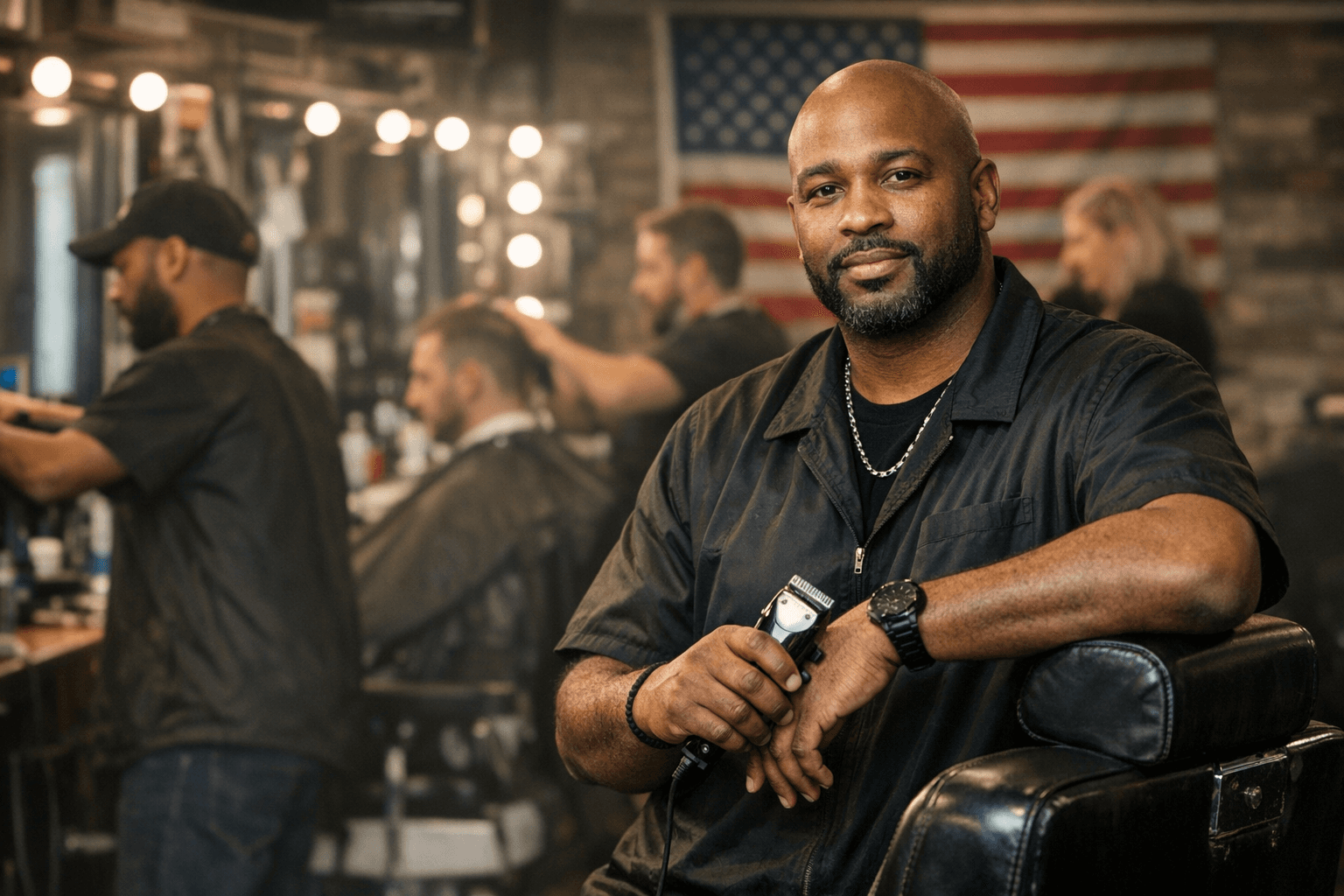Helena Creations Barber Shop Owner Tyrelle Campbell Highlighted as Model Black Entrepreneur